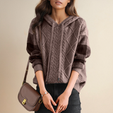Emily | Geflochtene Kapuzenpullover