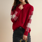 Emily | Geflochtene Kapuzenpullover