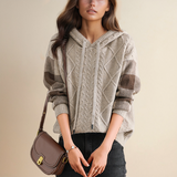 Emily | Geflochtene Kapuzenpullover