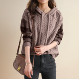Emily | Geflochtene Kapuzenpullover