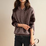 Emily | Geflochtene Kapuzenpullover
