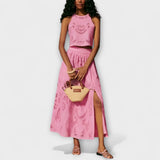 Olivia Aire - Rosa Set mit Boho-Charme