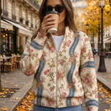 Eulalia - Kletterrose Ribbon Cardigan