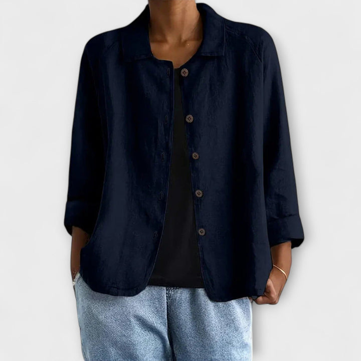 Mira - Cardigan leggero rosa antico