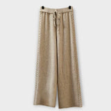 Olivia - Beiges elegantes Strickset