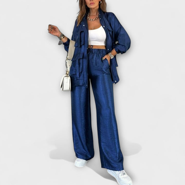 Mira - Set coordinato blu scuro