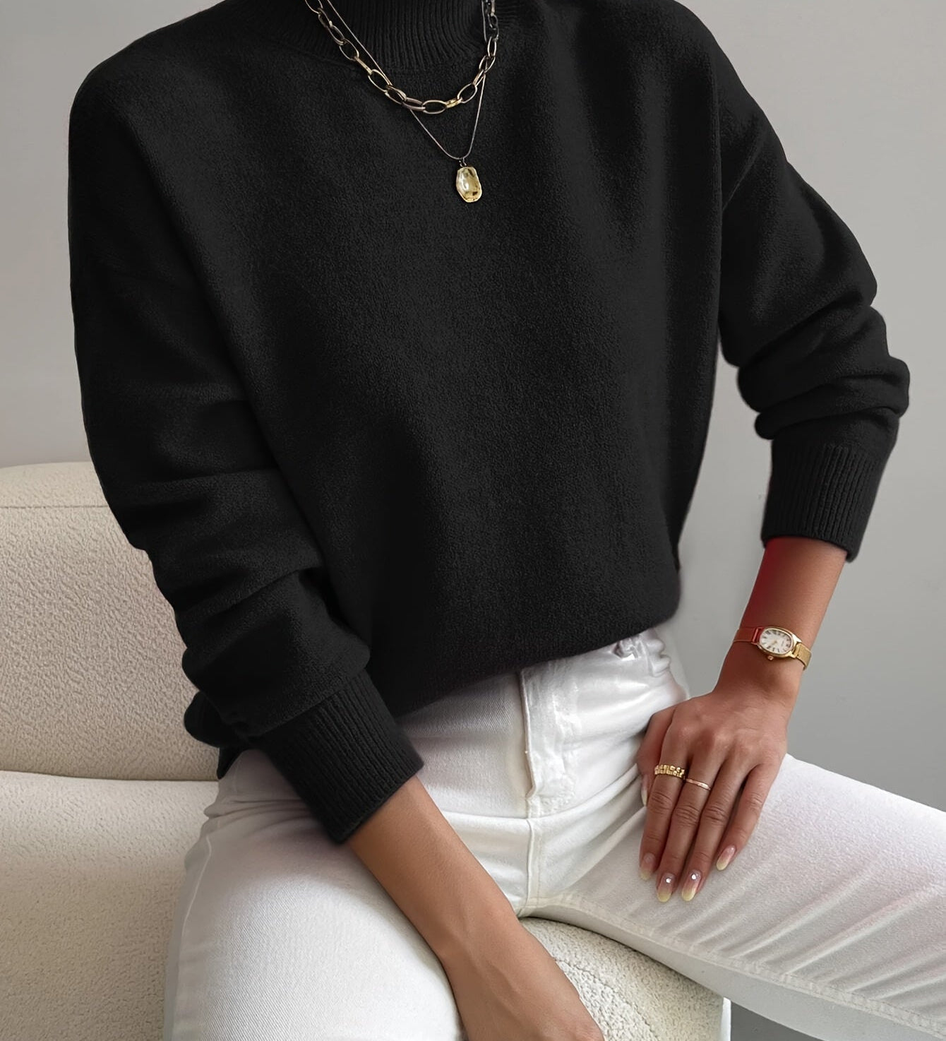 Jennifer | Elegant und Warm Pullover